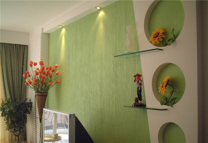 让你心动的?液态壁纸?-装修课堂-合肥工装装修