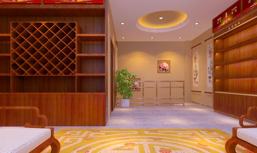 精修烟酒店装修效果图
